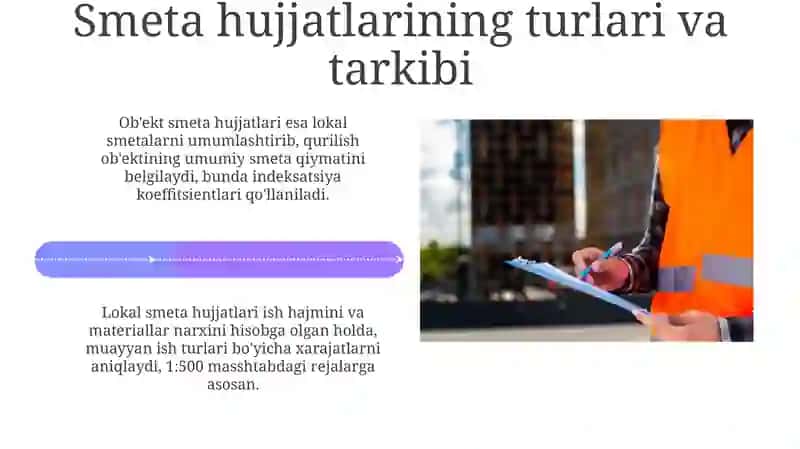 Yo'lxo'jaligida smeta hujjatlarining tartibi 4