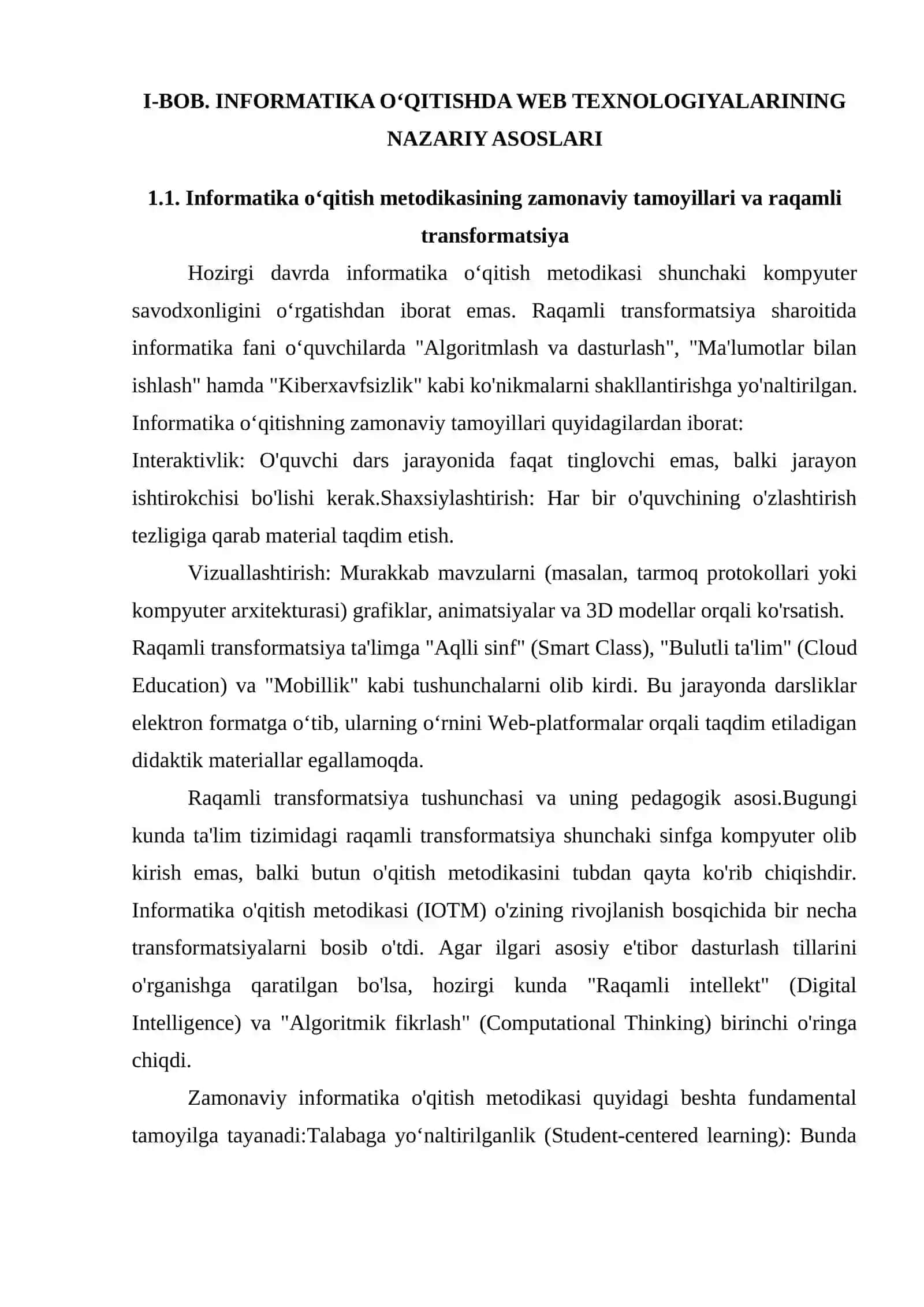 Web 2.0 va Web 3.0 xizmatlari asosida didaktik materiallar yaratish metodikasi. 4