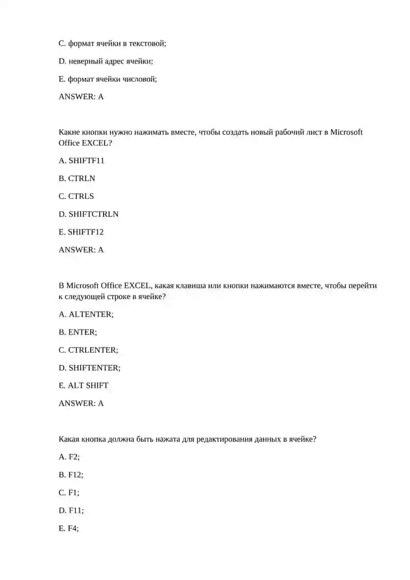 Microsoft Excel 4