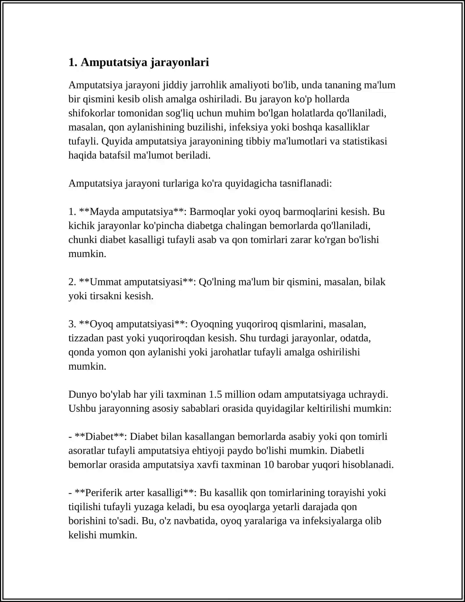 AMPUTATSIYA EKZARTIKULYATSIYA 4