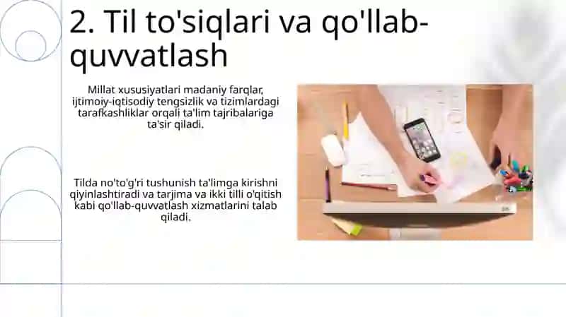 Jahonning rivojlangan mamlakatlarida tarbiyaviy jarayonning etnik xususiyatlari 4