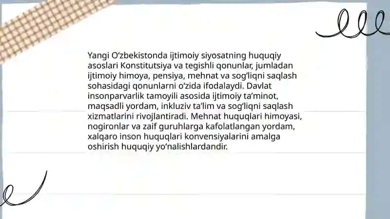 Yangi Oʻzbekistonda xalqchillik va insonparvar davlat qurishning ijtimoiy siyosiy ahamiyati 4
