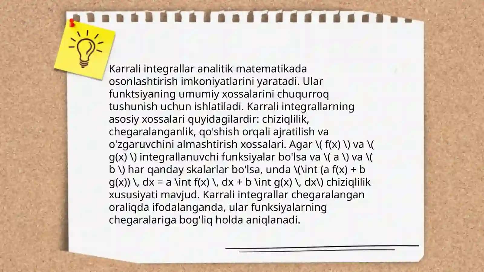 Karrali integrallarning optimallashtirish masalalaridagi tatbiqlari 4