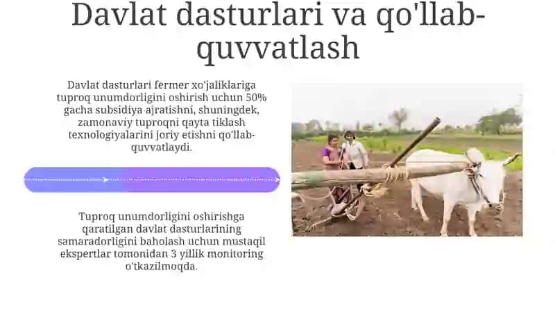 Tuproqning fizikaviy xossalarini yaxshilash usullari 4