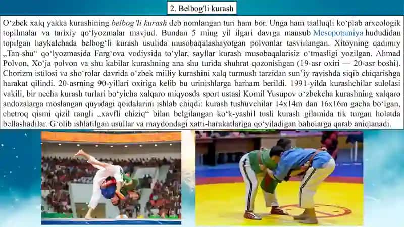 Kurash uchun maydonchalar 4