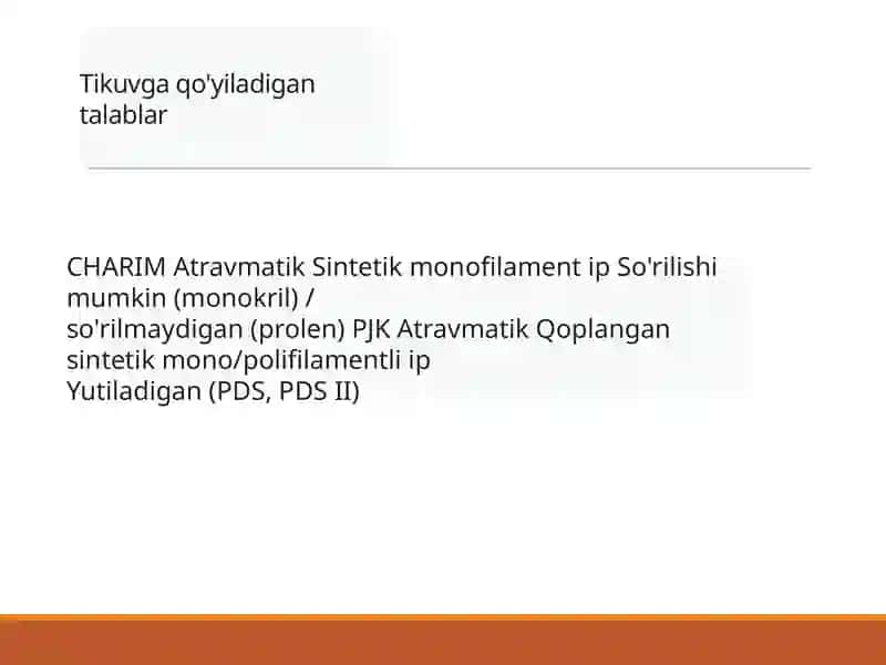 Yuz qismida bajariladigan operatsiyalar ning klinik anatomik asoslari 4