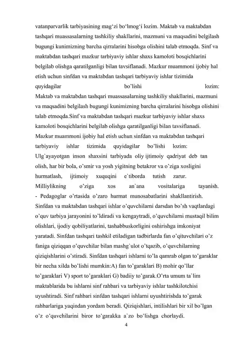 BOSHLANG‘ICH SINF O‘QUVCHILARI UCHUN MATEMATIKADAN TO’GARAKLARNI MATEMATIK O‘N MINUTLIKLAR ASOSIDA TASHKIL QILISH METODIKASI 4