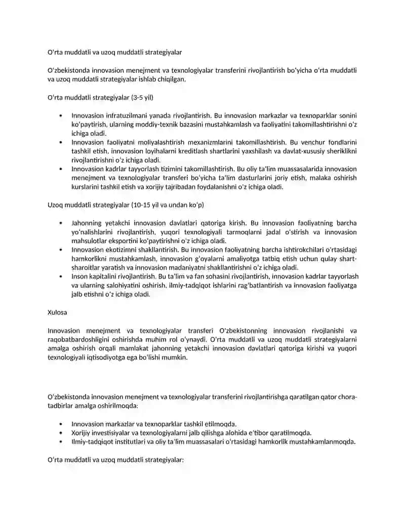 Innovatsion rivojlanish strategiyalari va raqamli iqtisodiyot 4