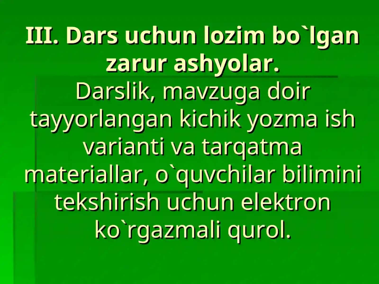 TRIGONOMETRIK FUNKSIYALARNING ISHORALARI 4