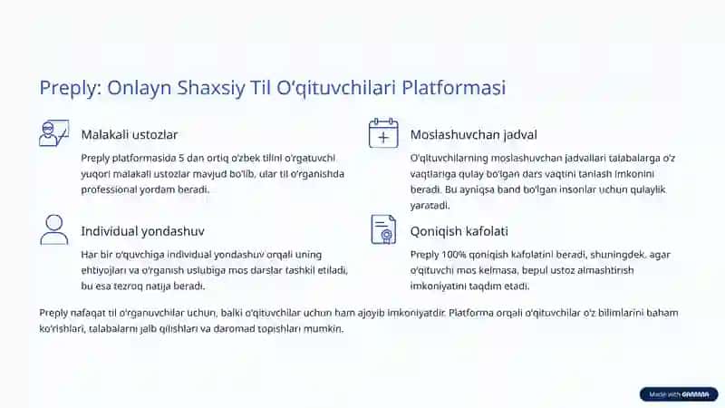 Oʻqituvchilarga yordam beruvchi zamonaviy platformalar va xizmatlar 4