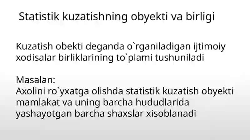 Statistika Ma'lumotlarni Toplash 4