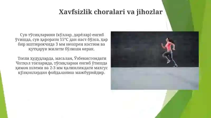 To'siqlar ustida yugurish bo'yicha amaliy mashqlar 4