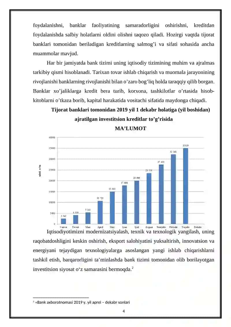 Banklar, ularning turlari va kredit tizimidagi roli 4