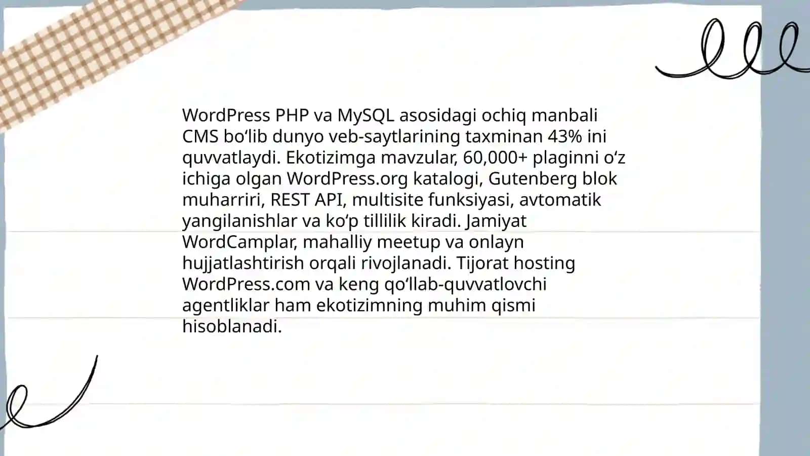 Web saytlar yaratishga yoʻnaltirilgan dasturiy taʼminotlar 4