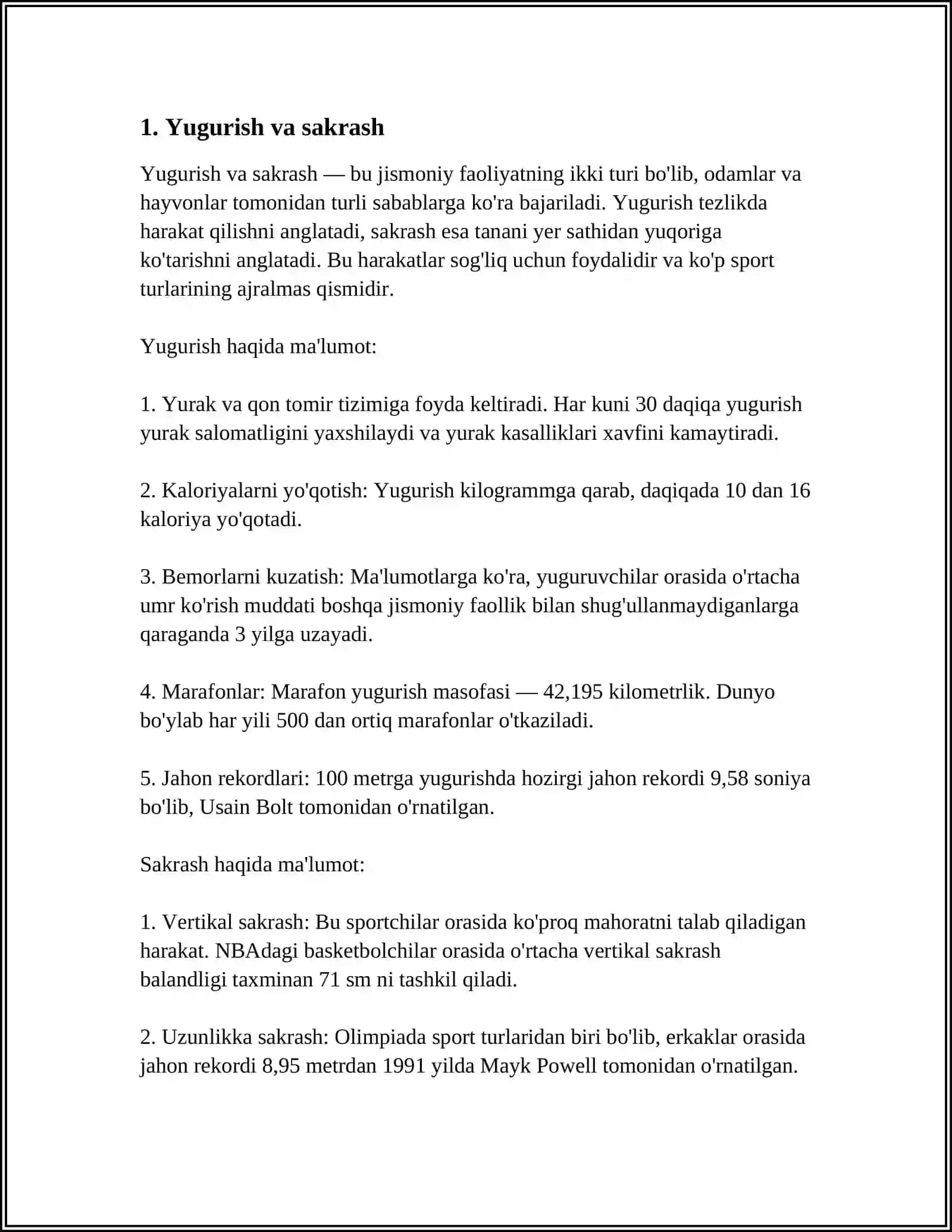 KICHIK MAKTAB YOSHIDAGI BOLALAR UCHUN ASOSI HARAKATLAR MAVZUSIDA MUSTAQIL.ISH 4