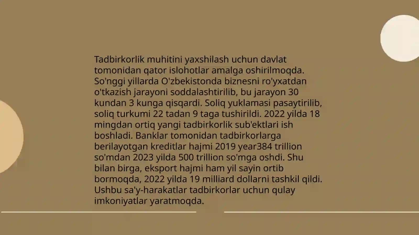 Milliy iqtisodiyotni jadal rivojlantirish va yuqori o'sish suratini taminlash 4