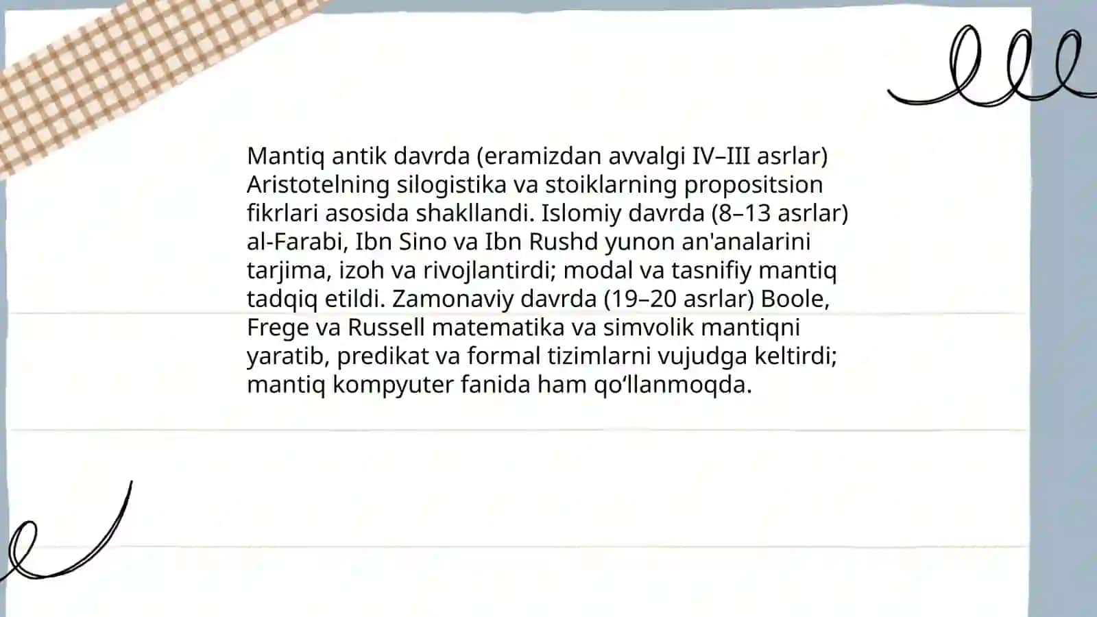 Mantiq falsafa fani 4