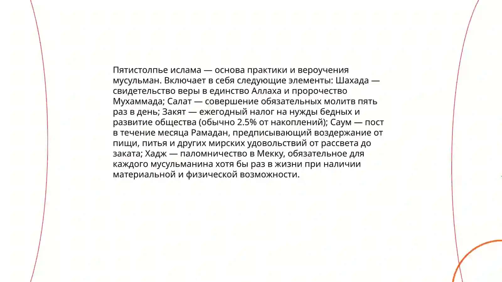 Религия Ислам 4