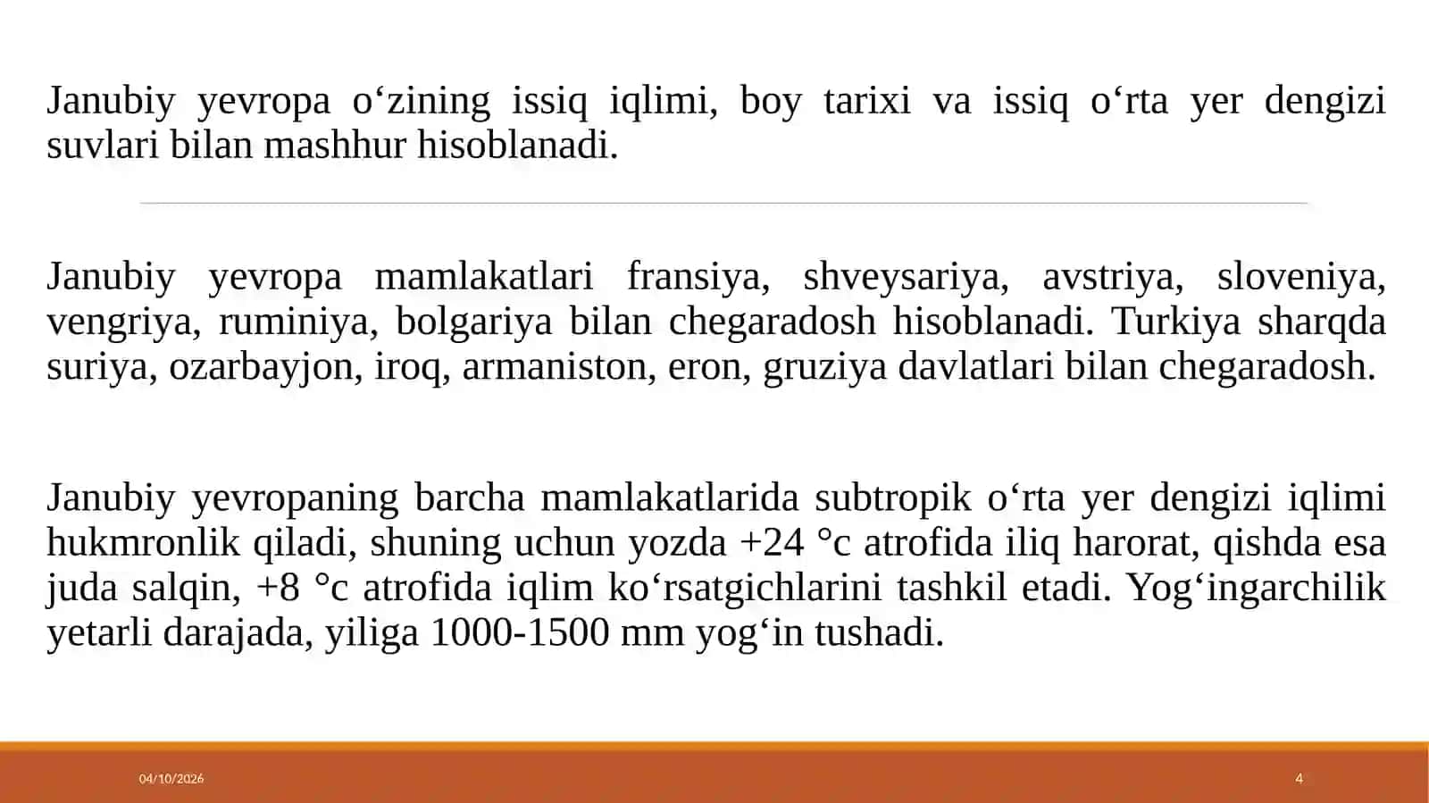 Janubi-sharqiy yevropa davlatlari 4