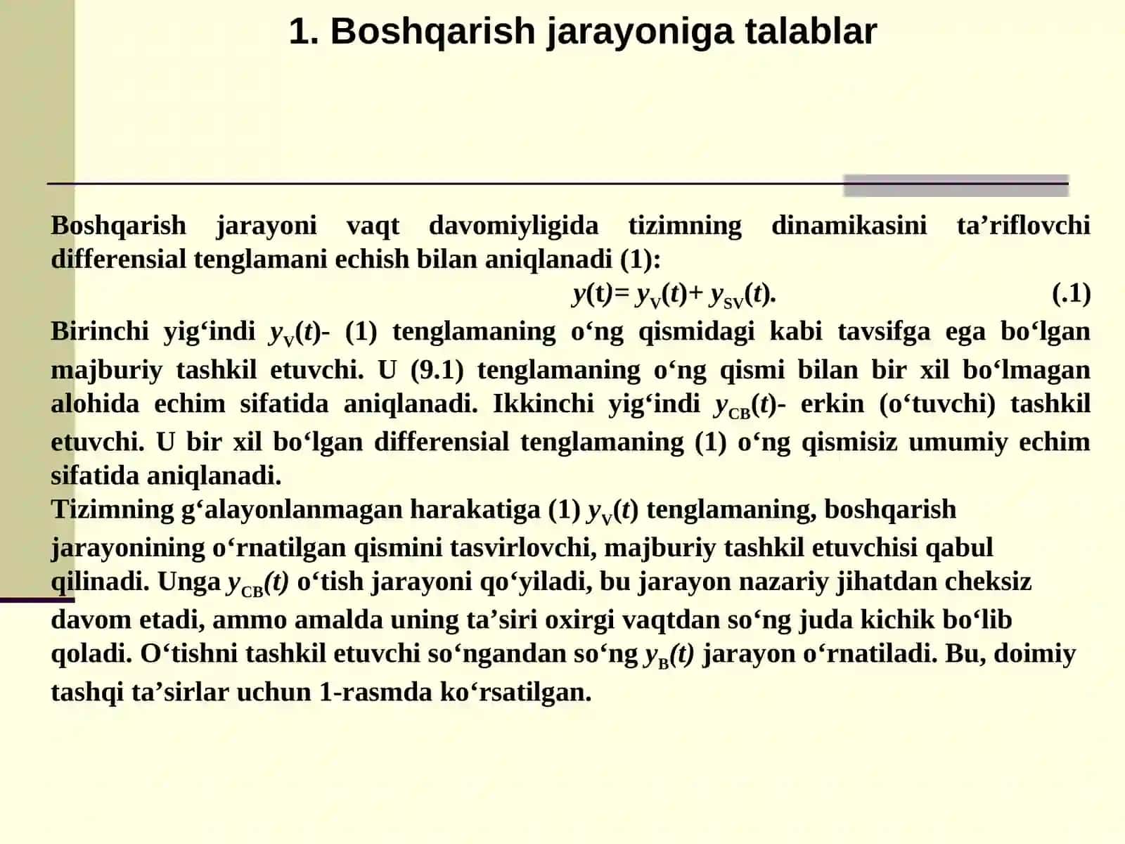 TIZIMLARNING ANIQLILIGI VA SEZGIRLIGI 4