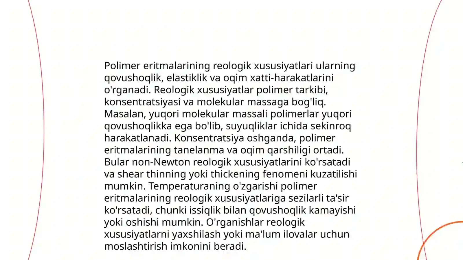 Polimerlarning eritmalari 4