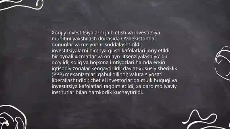 Iqtisodiyotni liberallashtirish va bozor islohotlari 4