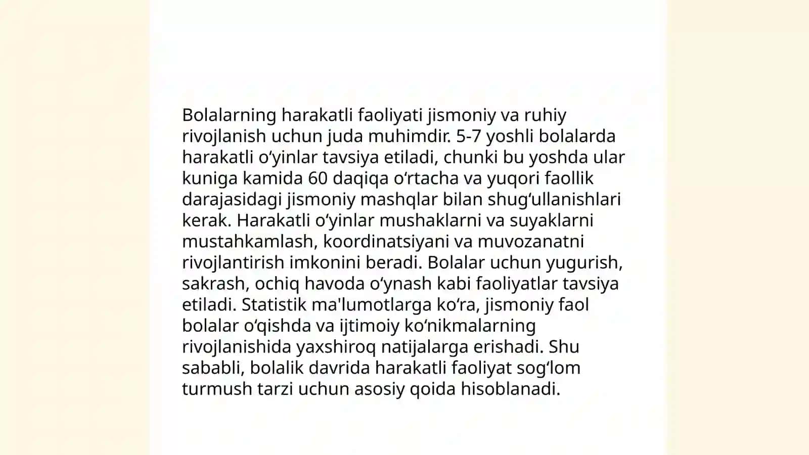 Maktabgacha taʼlimda markazlar faoliyatida olib boriladigan ishlar 4