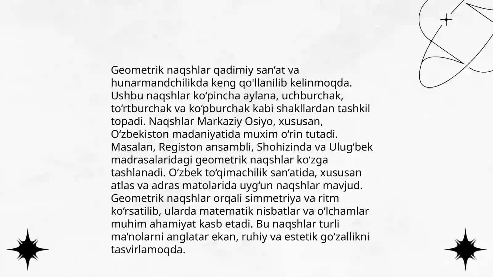 Matematik naqshlar 4
