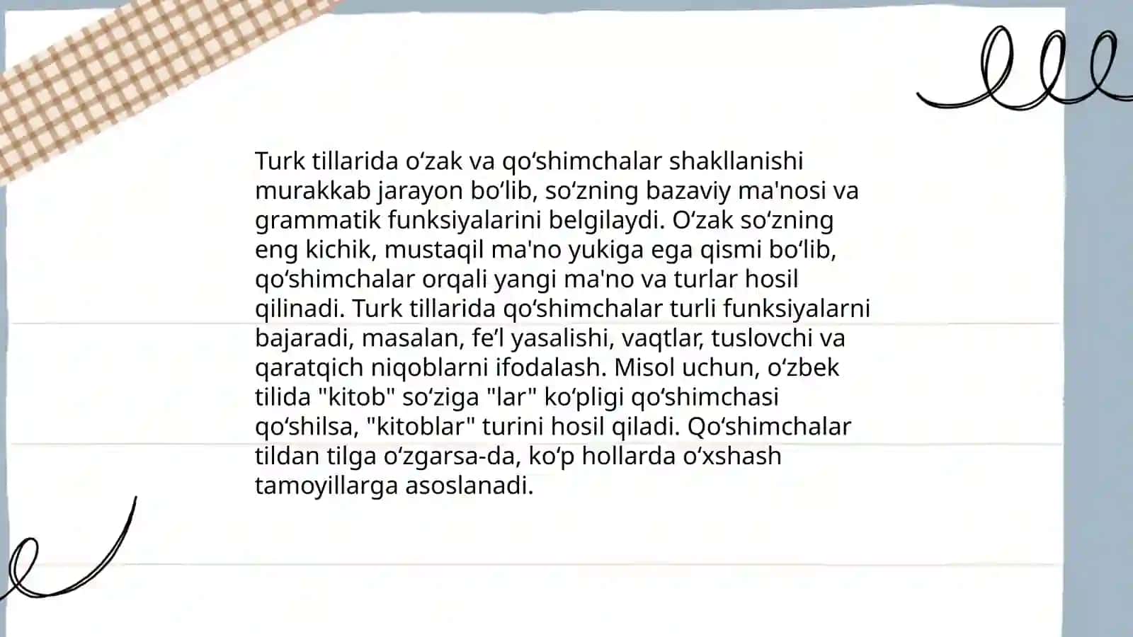 Turk tillar grammatik qurilishining tarixiy tipologik xususiyatlari 4