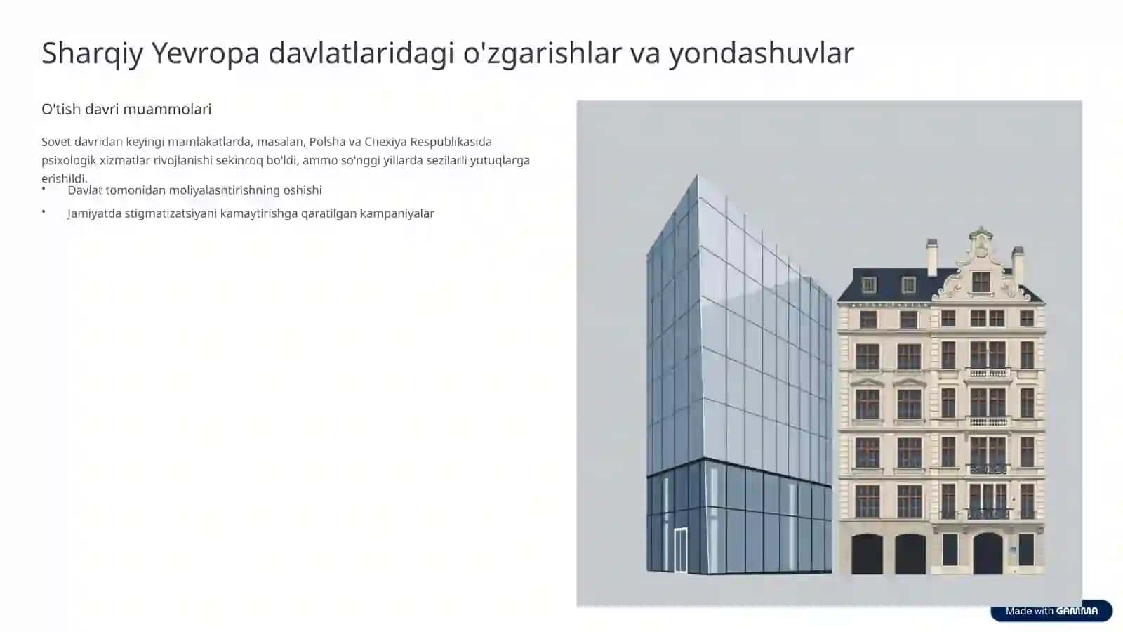 Evropa davlatlarining sog'liqni saqlash tizimida psixologik xizmatning o'ziga xosligi 4