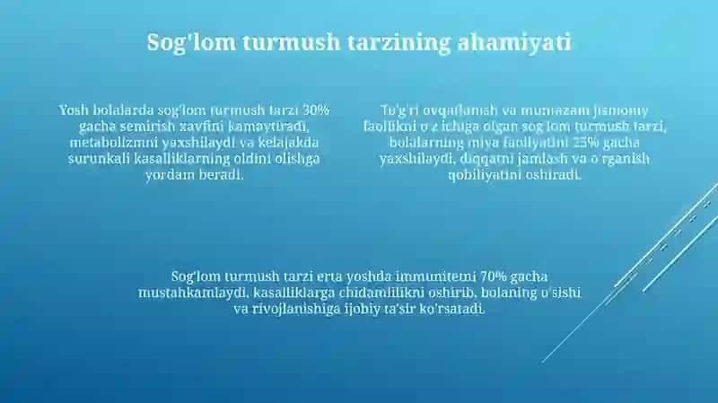Ilk yoshdagi bolalar soglom turmush tarzini shakllantirish metodikasi 4