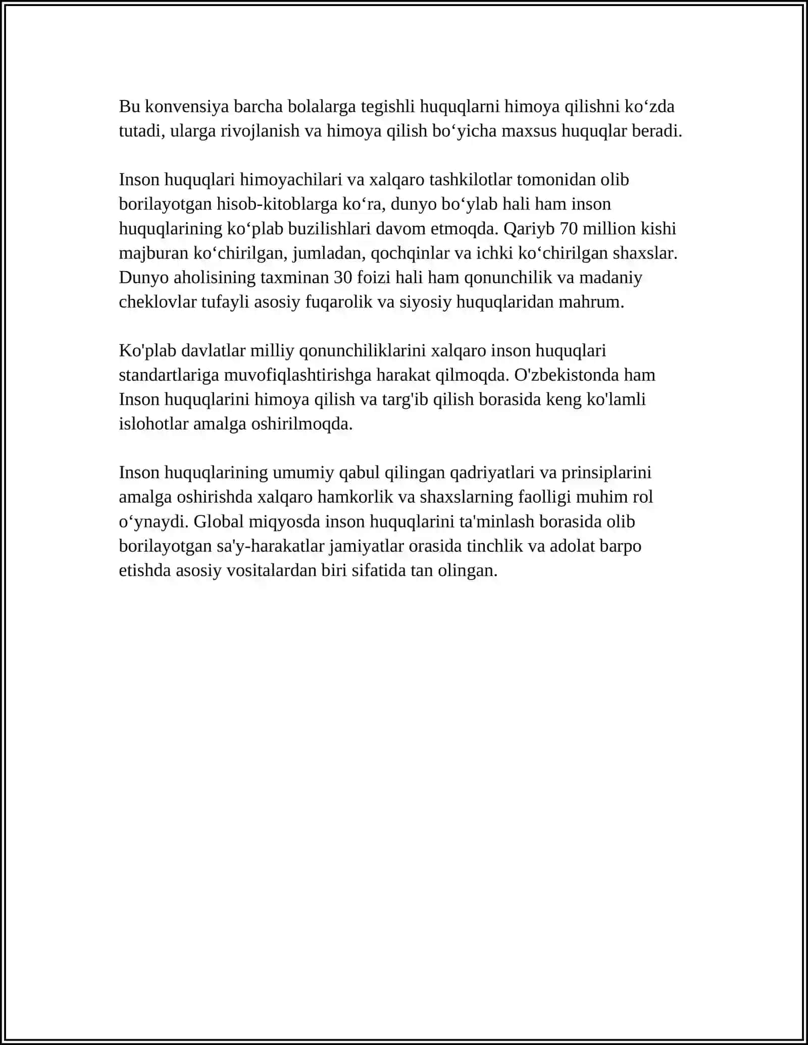 INSON HUQUQLARI VA IJTIMOIY HIMOYA 4