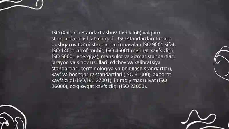 Xalqaro standartlar 4
