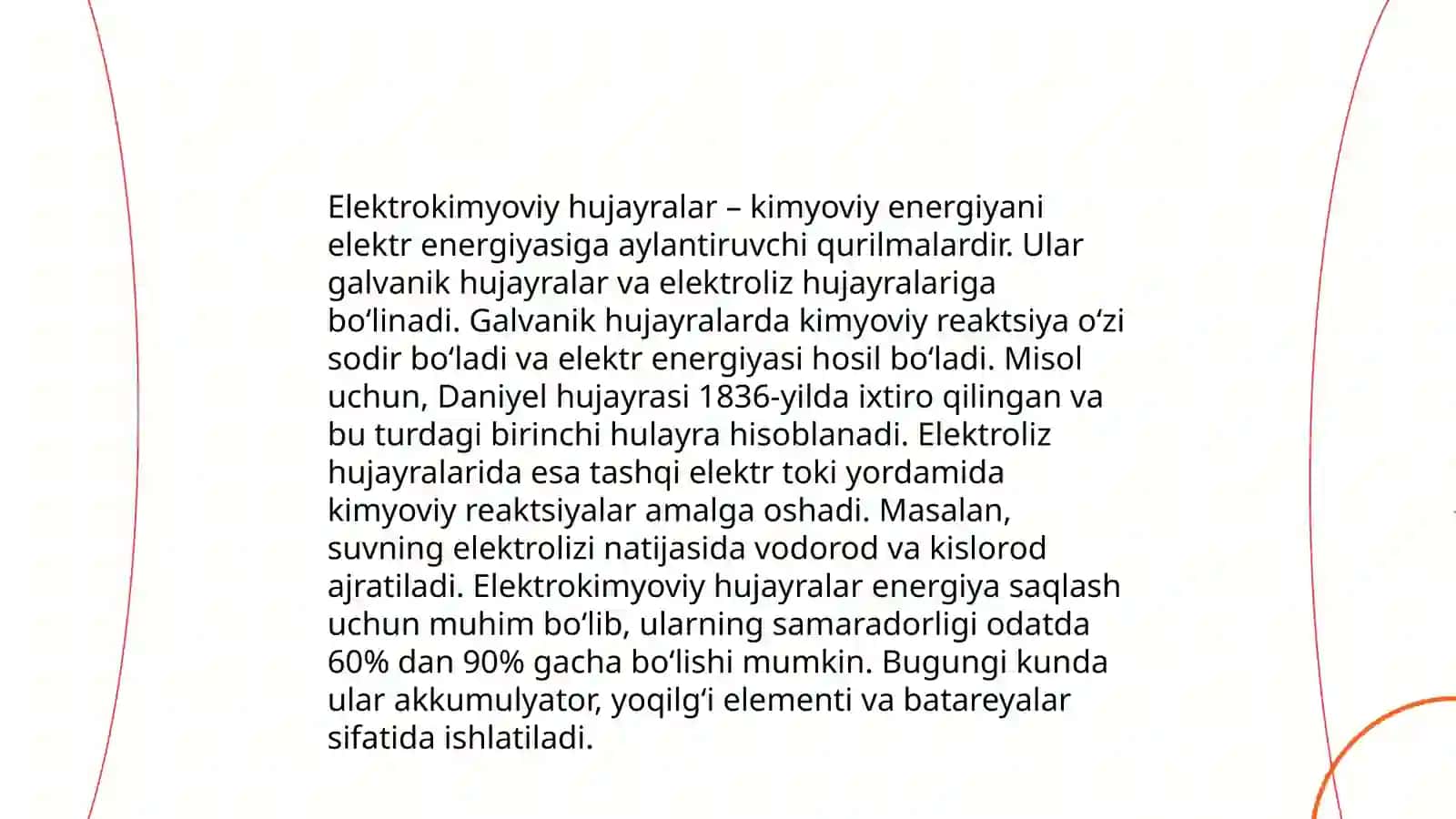 Oksidlanish-tiklanish jarayonlari nazariyasi 4