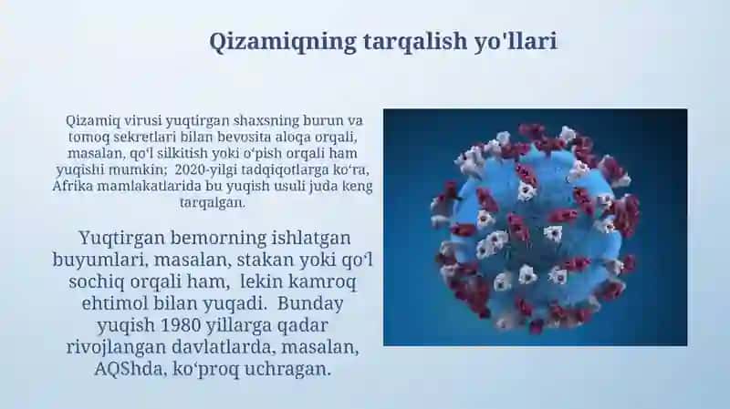 Qizamiq kasalligi 4