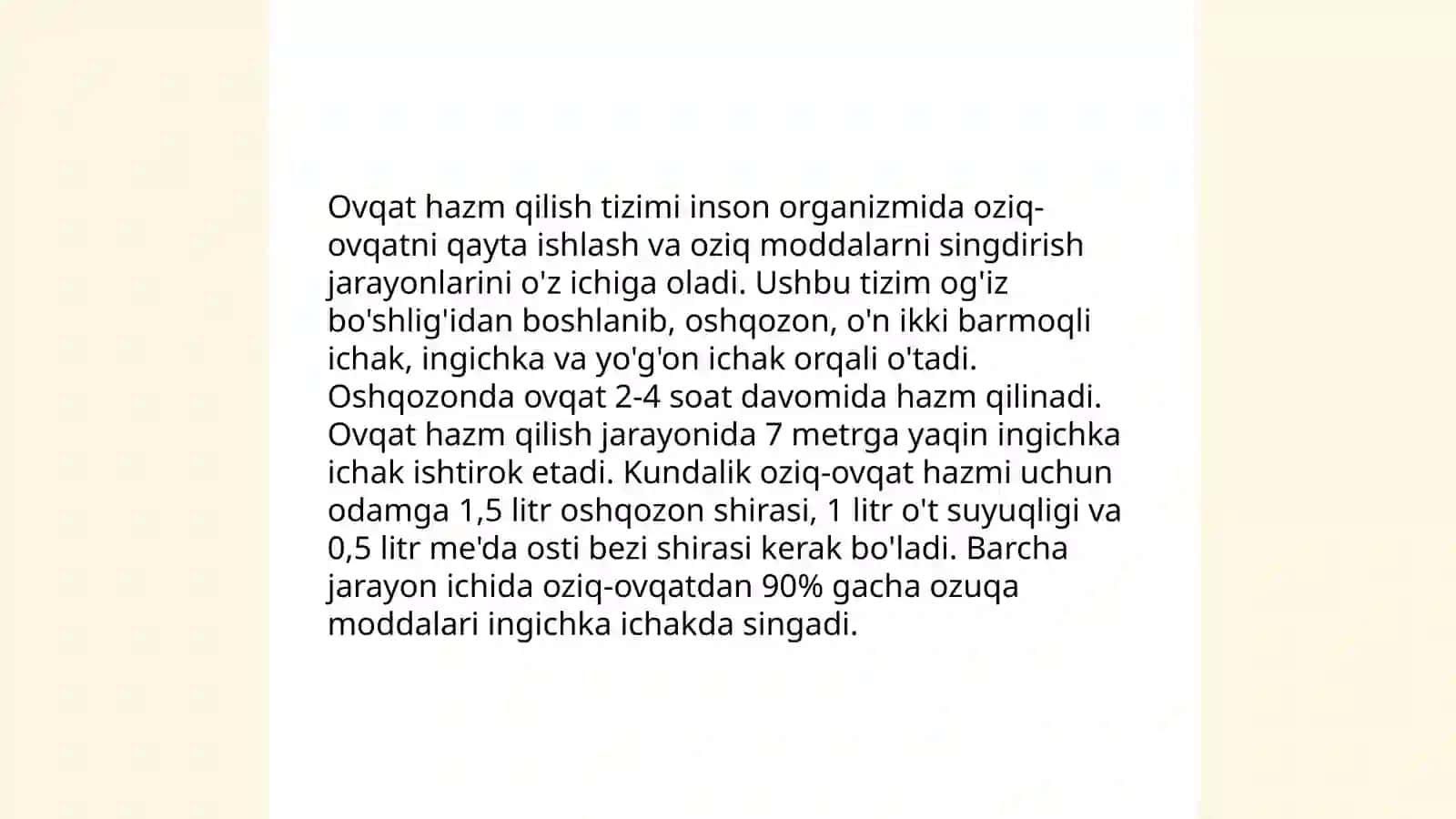 Odamlar organizmining tuzilishi va salomatligi 4