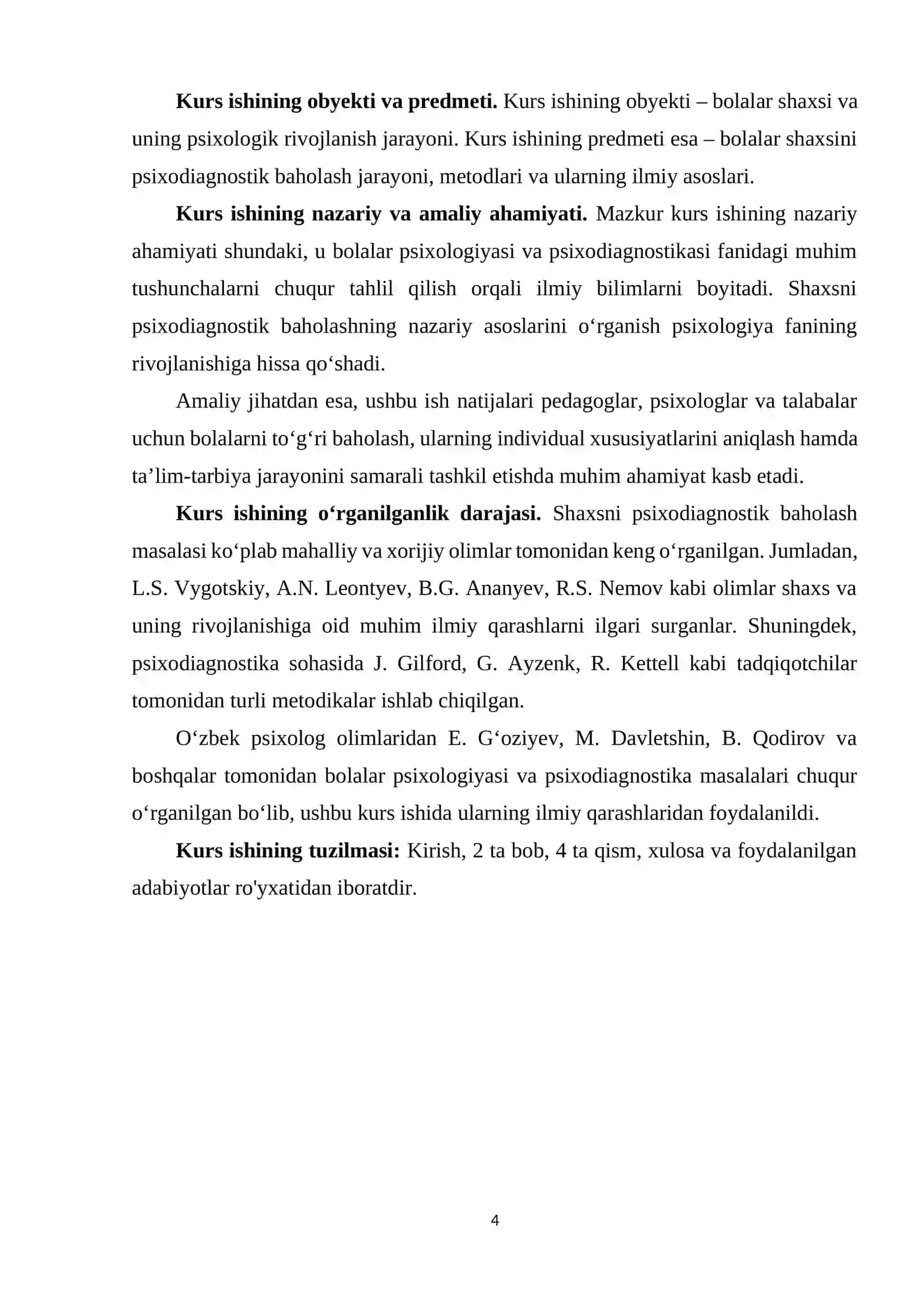 Shaxsni psixodiagnostik baholash 4