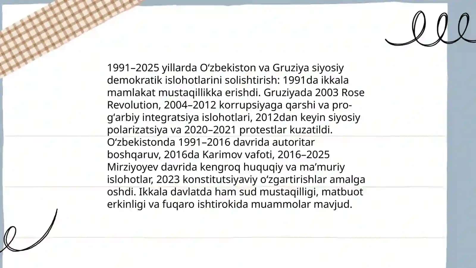 1991-2025 yillarda Ozbekiston va jahon davlatlari taraqqiyoti 4