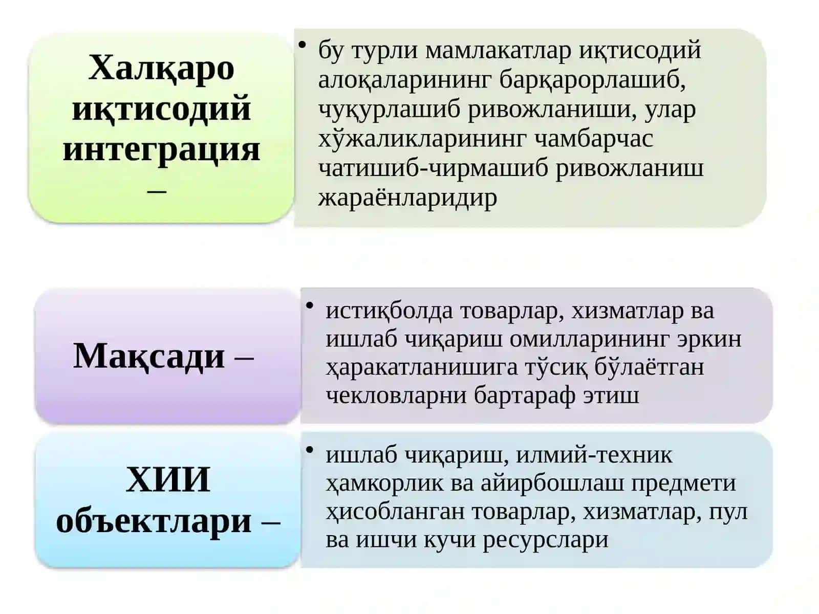 Халқаро Иқтисодий Интеграция Ва Ўзбекистоннинг Жаҳон Ҳамжамиятига Кириб Бориши 4