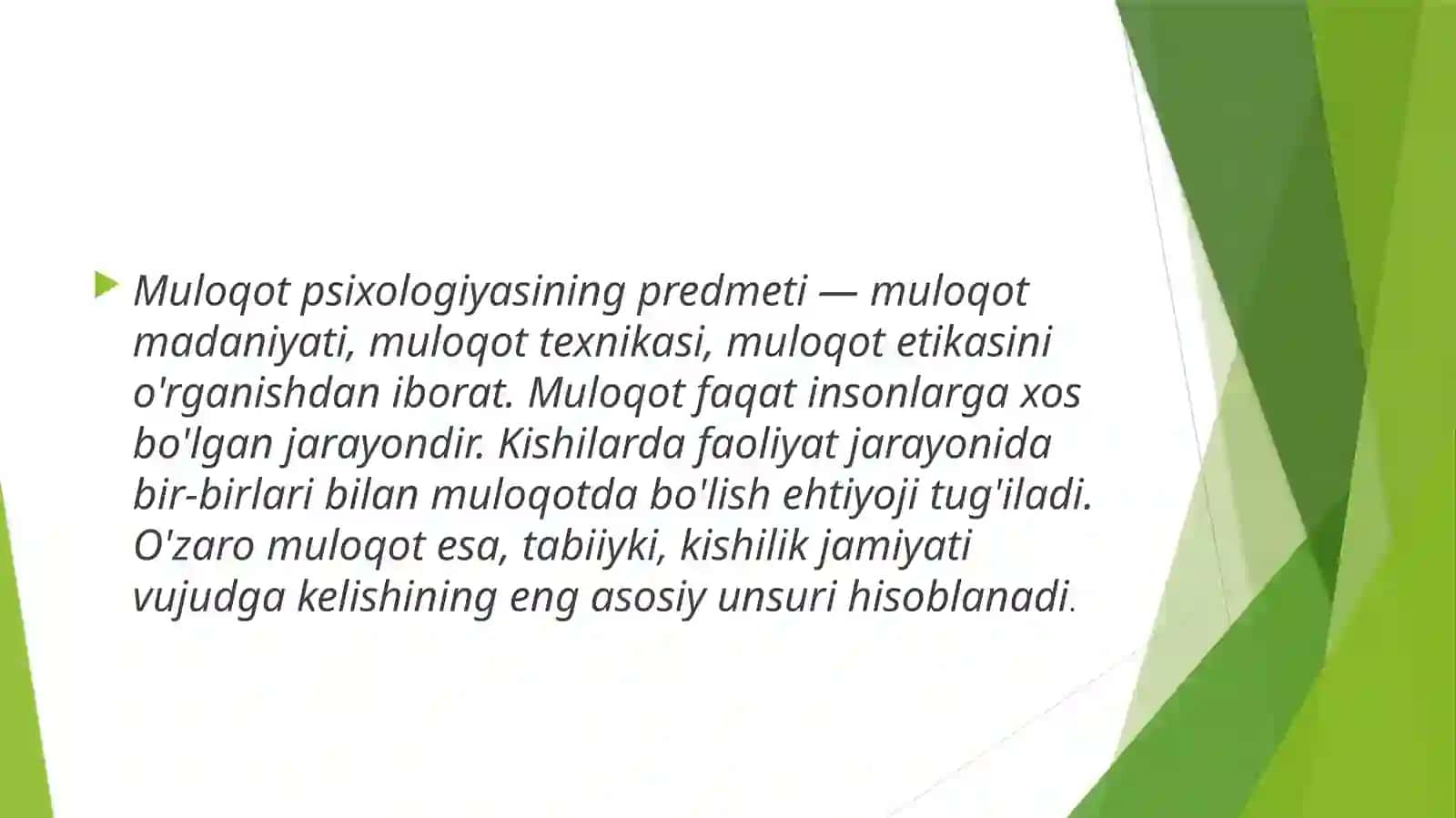 Kasbiy muloqot uslubiyati va qoidalari 4
