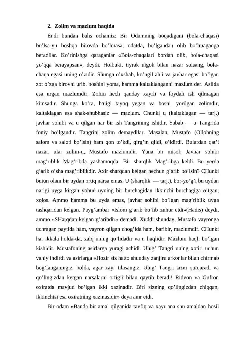Insondagi xususiyatlarning o’ziga xos tavsiflanishi 4