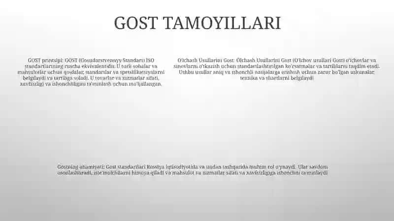 MELCHASH METHODS GOST 4