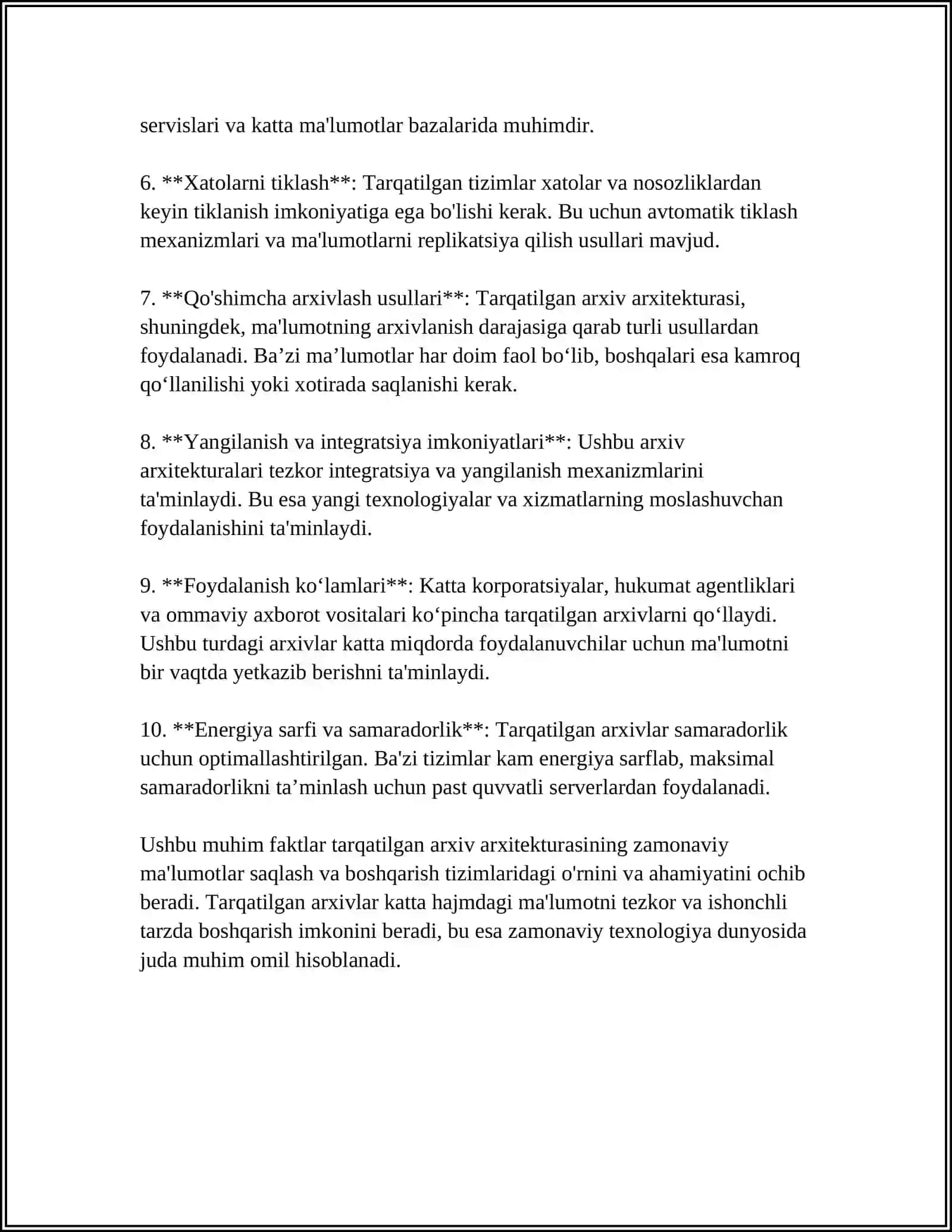 TARMOQ ARXITEKTURALARI 4
