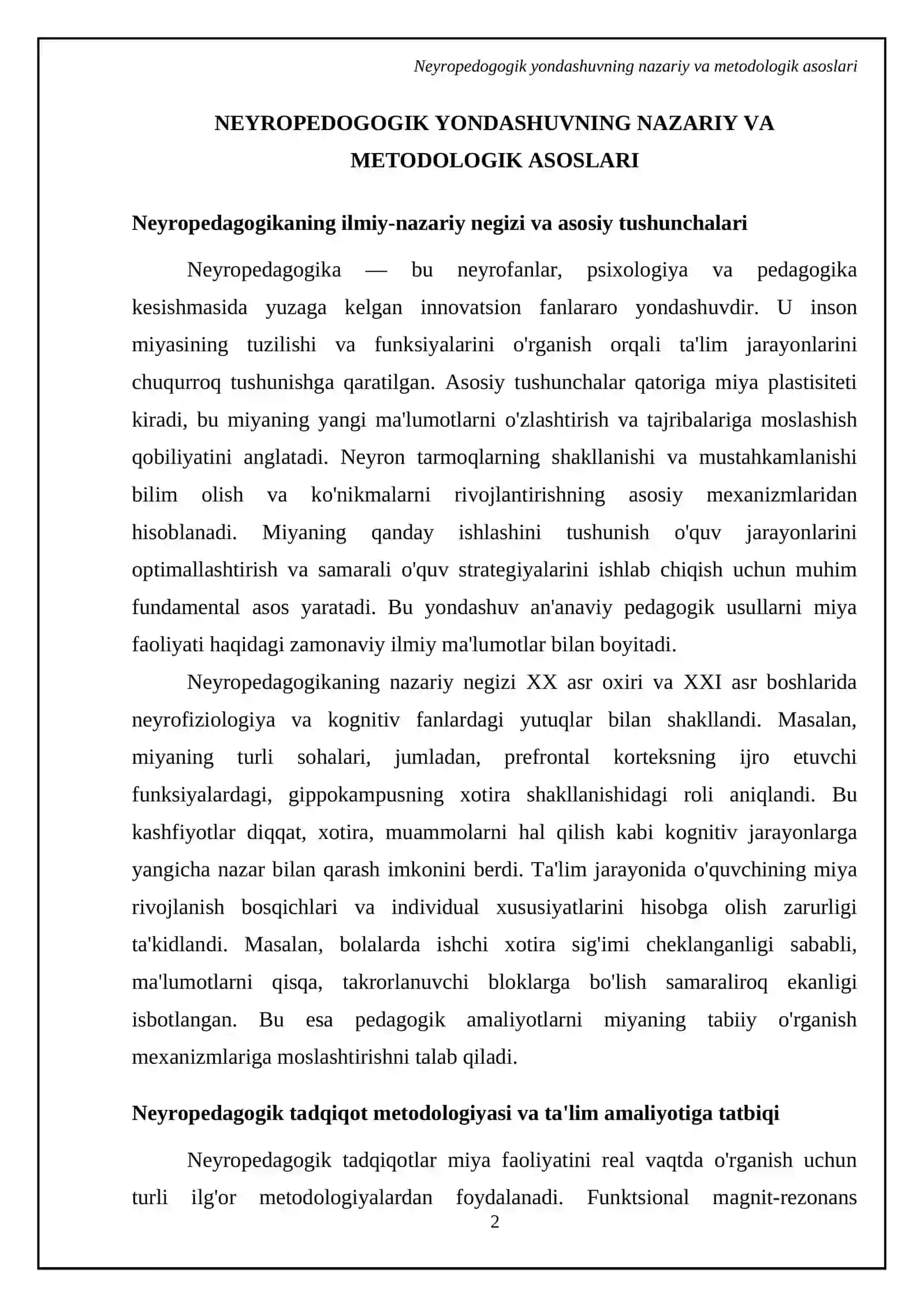 Neyropedogogik yondashuvning nazariy va metodologik asoslari 4