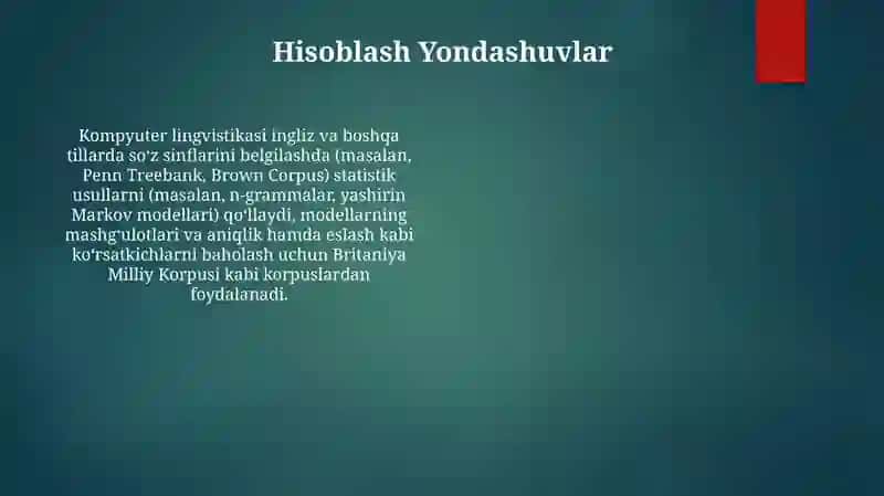 So‘z turkumlari va ularni guruhlash tamoillari 4