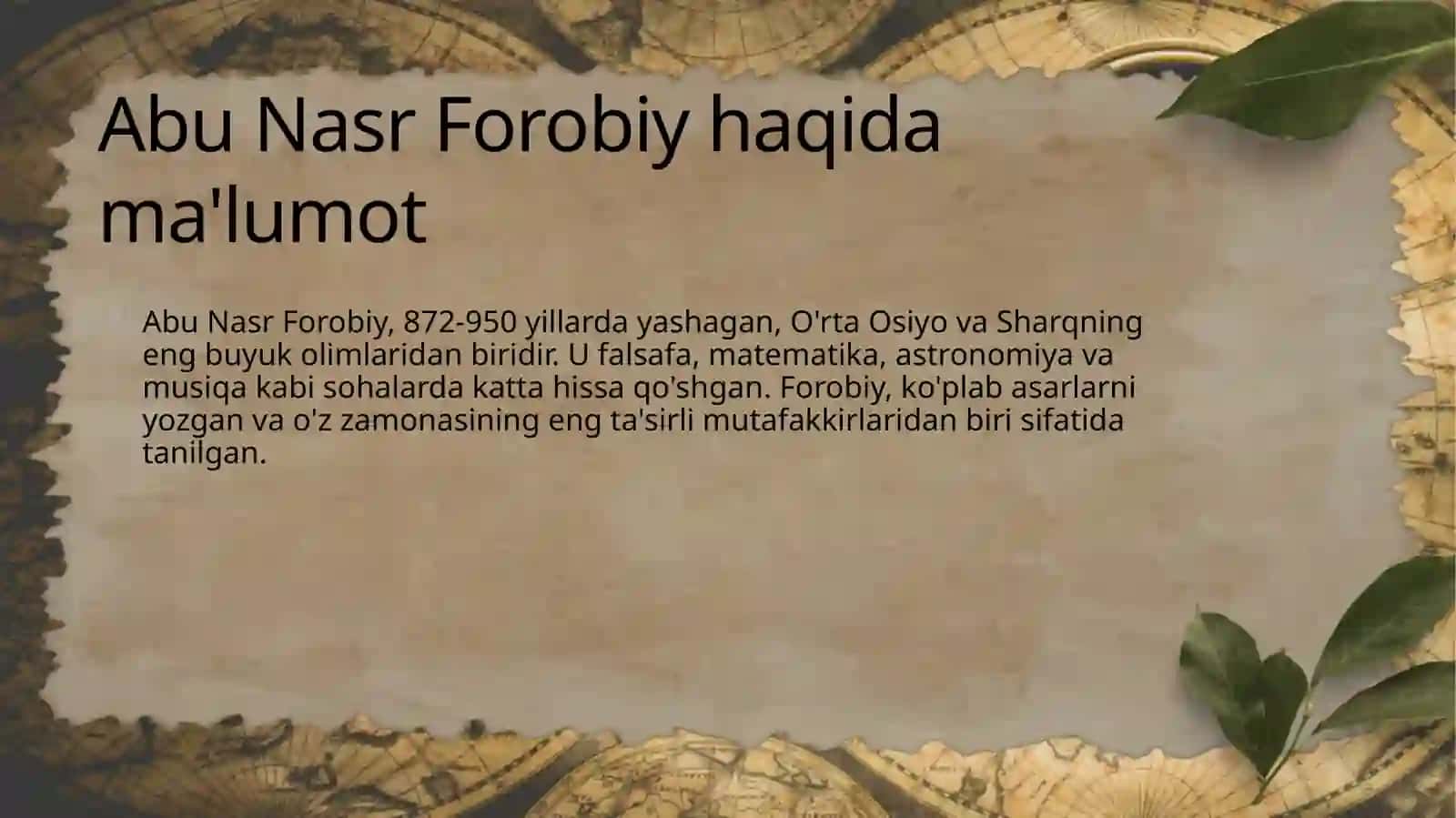 Abu Nasr Forobiy 4