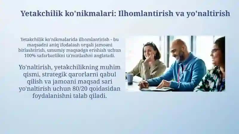 Boshqaruvchining tayanch kompetentsiyalari 4