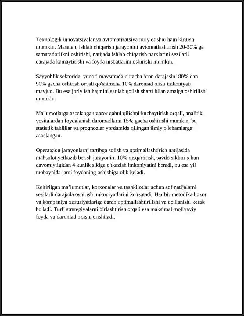 BIZNESGA EGALIK QILOSHNING AFZALLIKLARI VA KAMCHILIKLARI 4