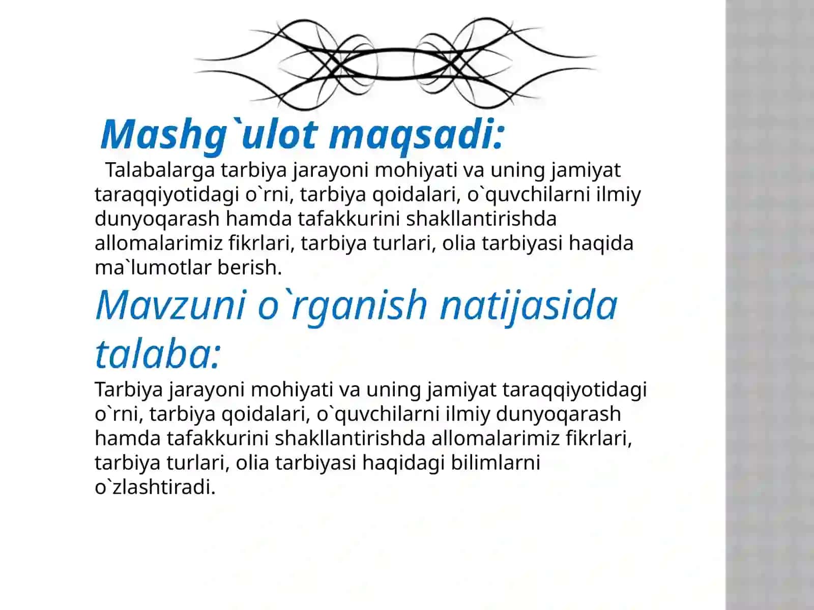 TARBIYA JARAYONIGA INNOVATSION YONDASHUV 4