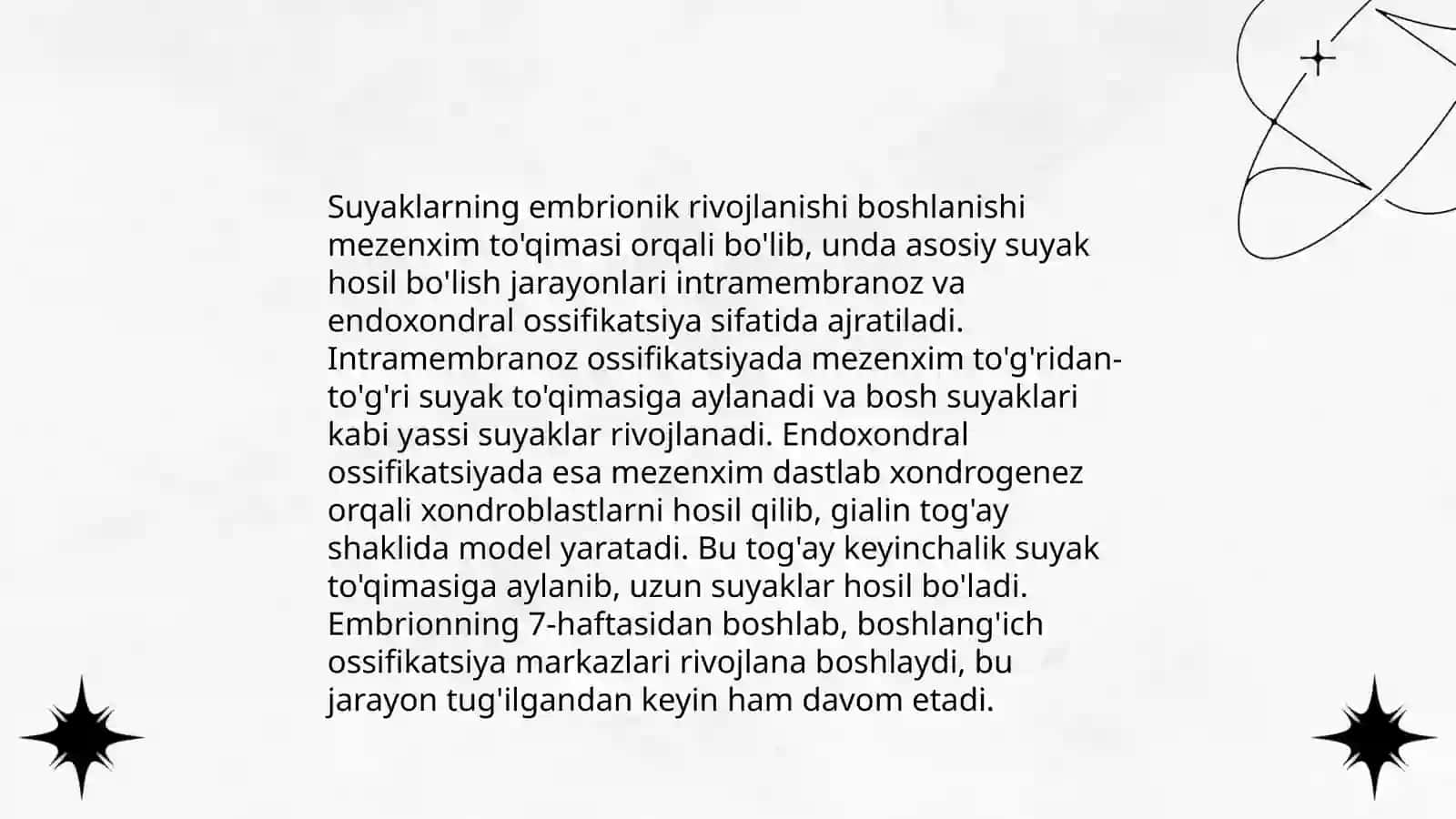 Qo'l suyaklarining variantli anatomiyasi, rivojlanish nuqsonlari 4